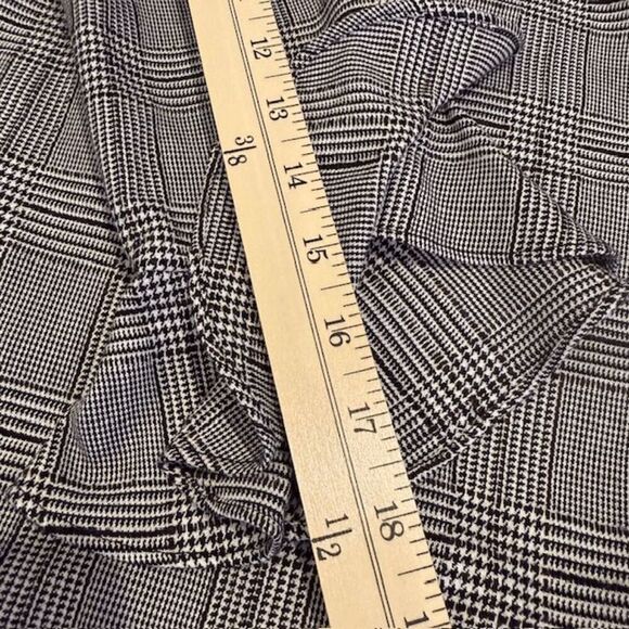 NWT Karl Lagerfeld 3/4 Tulip Sleeve Houndstooth Plaid Sheath Dress Size 2 - Picture 15 of 16